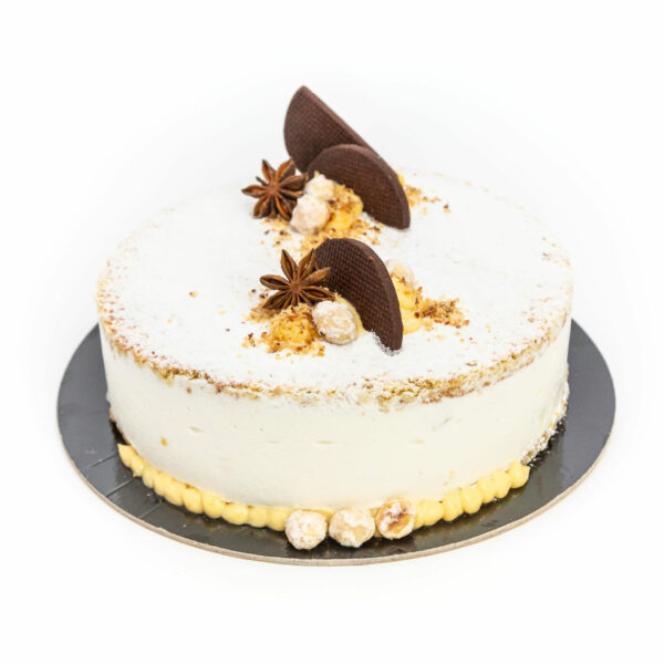 Torta ricotta e pera